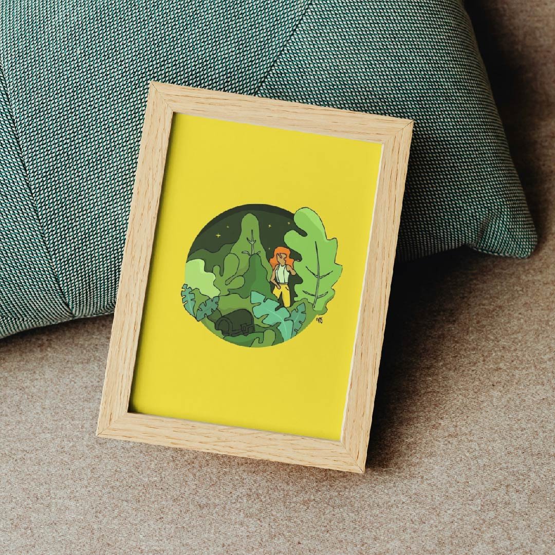 Rayén Savid Teixeira ilustración